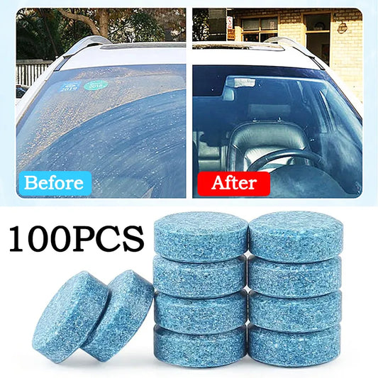 Effervescent Car Windscreen Cleaner Tablets