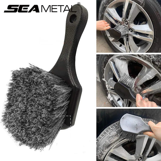 "6Pcs Universal Car Cleaning Set: Soft Detailing Brushes &amp; Accessories